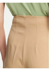 ACCESS FASHION Spodnie materiałowe 63-5132-135 Beżowy Regular Fit. Kolor: beżowy. Materiał: syntetyk #4