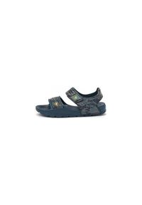 Buty do chodzenia dla dzieci Champion Squirt B PS. Zapięcie: rzepy. Kolor: szary, zielony, wielokolorowy. Materiał: materiał, syntetyk, tkanina. Sezon: lato #1