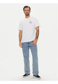 Jack & Jones T-Shirt Bradley 12264414 Biały Relaxed Fit. Kolor: biały. Materiał: bawełna #8