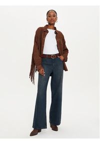 One Teaspoon Jeansy 26419 Czarny Wide Leg. Kolor: czarny