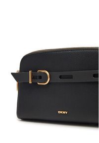 DKNY Torebka R44EAI69 Czarny. Kolor: czarny. Materiał: skórzane