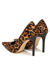 MICHAEL Michael Kors Szpilki Elyse 40F5EYHP1H Brązowy. Kolor: brązowy. Materiał: skóra. Obcas: na szpilce #5