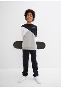 bonprix - Bluza o kroju loose fit z czystej bawełny organicznej. Kolor: czarny. Materiał: bawełna #3