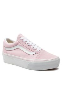 Vans Tenisówki Ua Old Skool Platform VN0A5KRGV1C1 Różowy. Kolor: różowy. Materiał: materiał. Obcas: na platformie