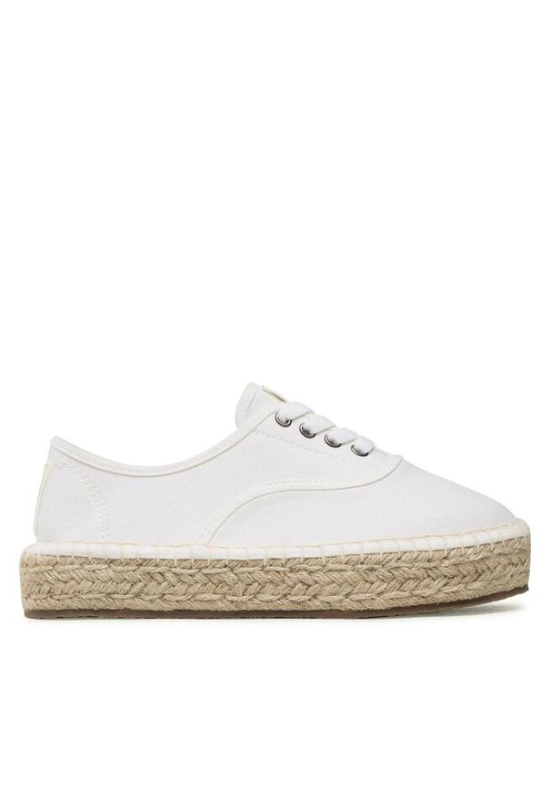 BIG STAR SHOES - Espadryle Big Star Shoes. Kolor: biały