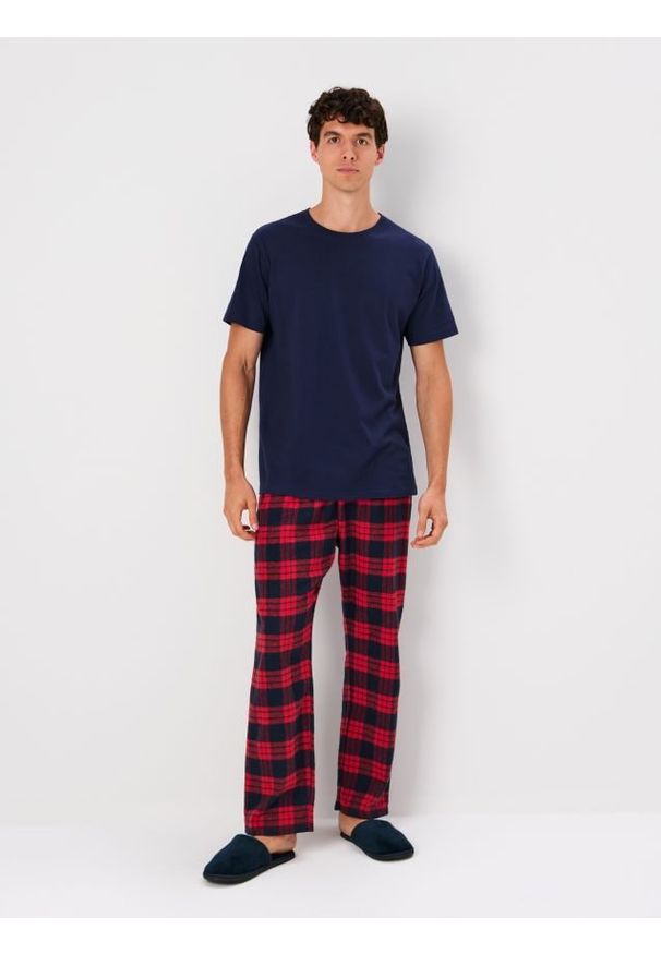 Sinsay - Bawełniana piżama dwuczęściowa - wielobarwny. Materiał: bawełna