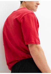 bonprix - Piżama z krótkimi spodniami (2 części). Kolor: czarny. Długość: krótkie. Wzór: nadruk #3