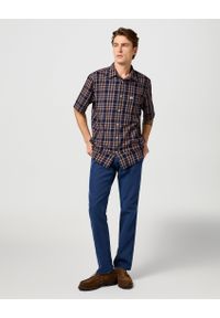 Wrangler - MESKA KOSZULA WRANGLER SS 1 PKT SHIRT RAW UMBER INDIGO 112362734 #3