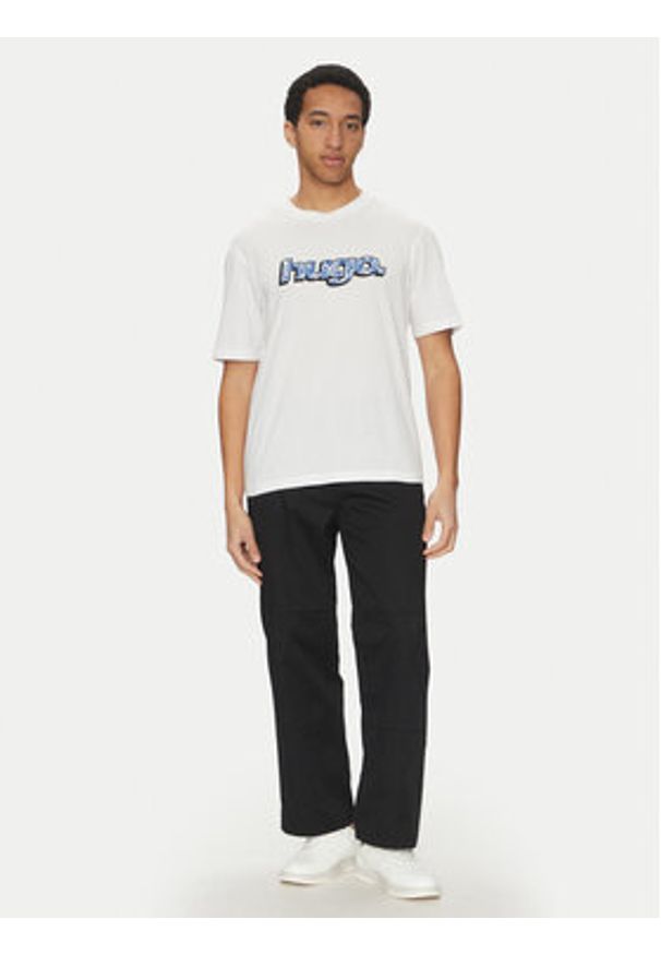 Hugo - HUGO T-Shirt Nugibol 50542932 Biały Regular Fit. Kolor: biały. Materiał: bawełna