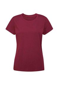 MANTIS - Damska Koszulka Essential T-shirt. Kolor: czerwony, wielokolorowy, brązowy. Sport: turystyka piesza