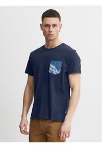 Blend T-Shirt 20715017 Granatowy Regular Fit. Kolor: niebieski. Materiał: bawełna #1