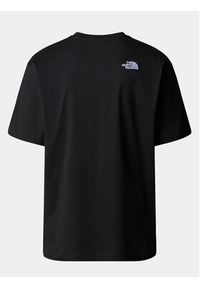 The North Face T-Shirt Simple Dome NF0A87NR Czarny Oversize. Kolor: czarny. Materiał: bawełna #7