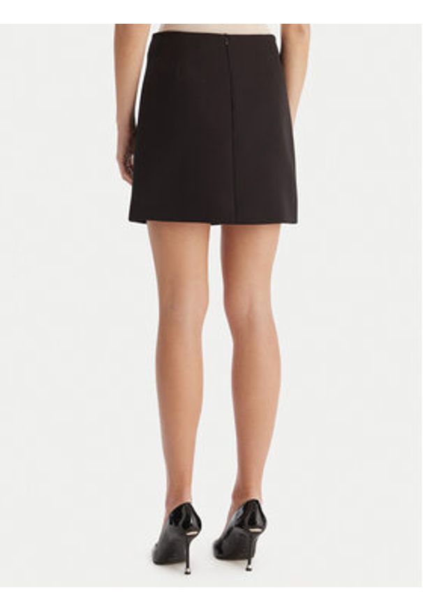 Babylon Spódnica mini S00612 Czarny Regular Fit. Kolor: czarny. Materiał: syntetyk