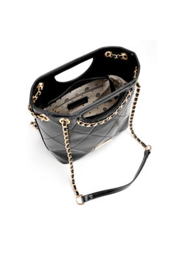 Monnari Torebka TORIMP0-24Z-BAG4310-K020D000 Czarny. Kolor: czarny. Materiał: skórzane