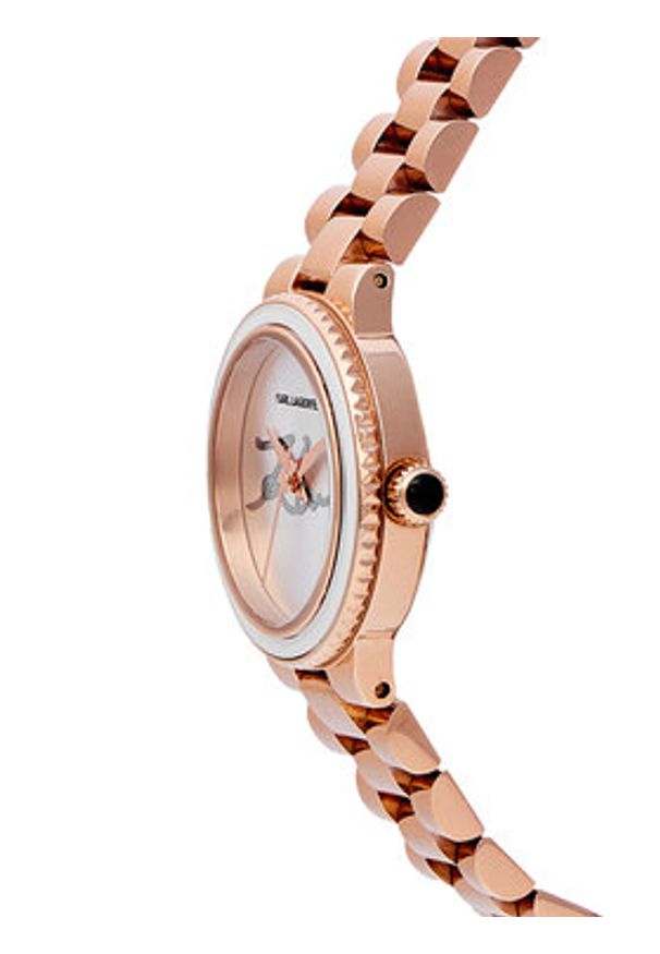Karl Lagerfeld - KARL LAGERFELD Zegarek R0553104507 Różowe złoto. Kolor: złoty, wielokolorowy, różowy