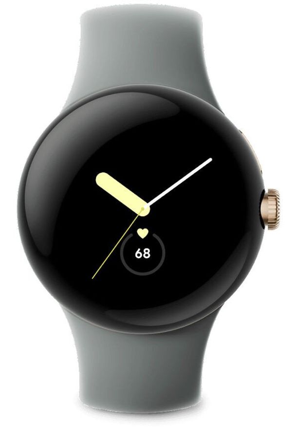 GOOGLE - Smartwatch Google Pixel Watch GA04120 Złoto 1,2". Rodzaj zegarka: smartwatch. Kolor: złoty
