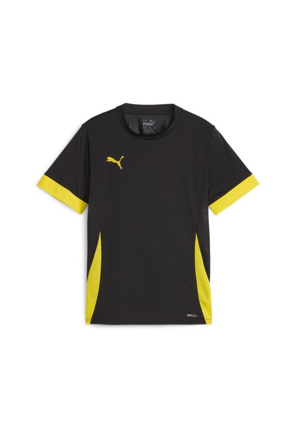 Koszulka treningowa dla dzieci Puma TeamGoal. Kolor: czarny. Sport: piłka nożna