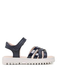 Geox Sandały J Sandal Coralie Gir J356EA05402C4002 S Granatowy. Kolor: niebieski