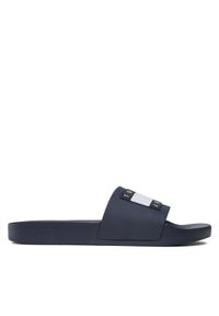 Klapki Tommy Jeans. Kolor: niebieski