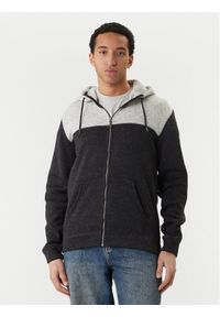 Quiksilver Bluza Keller Block Zip EQYFT05122 Szary Regular Fit. Kolor: szary. Materiał: syntetyk #1