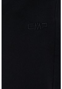 CMP Spodnie męskie kolor czarny gładkie. Kolor: czarny. Materiał: dzianina. Wzór: gładki #2