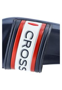 Cross Jeans - Klapki CROSS JEANS FF1R4092C Granat. Okazja: na plażę, na co dzień, na spacer. Wzór: kolorowy. Styl: wakacyjny, casual #4