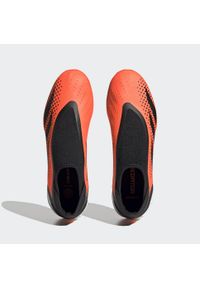 Adidas - Buty Predator Accuracy.3 Laceless TF. Kolor: wielokolorowy, czarny, pomarańczowy. Materiał: materiał #2