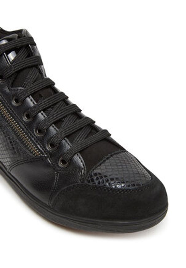 Geox Sneakersy C Myrtia C D6468C 04120 C9999 Czarny. Kolor: czarny. Materiał: skóra