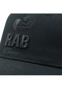 Rab Czapka z daszkiem Feather Cap QAB-12 Czarny. Kolor: czarny. Materiał: materiał #5
