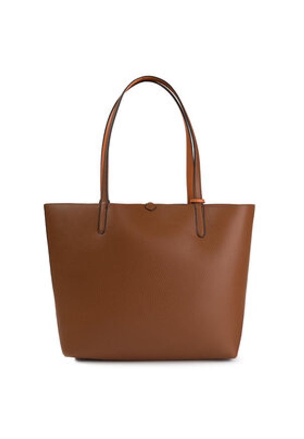 Lauren Ralph Lauren - LAUREN RALPH LAUREN Torebka Rvrsble Tote 431795329002 Brązowy. Kolor: brązowy. Materiał: skórzane