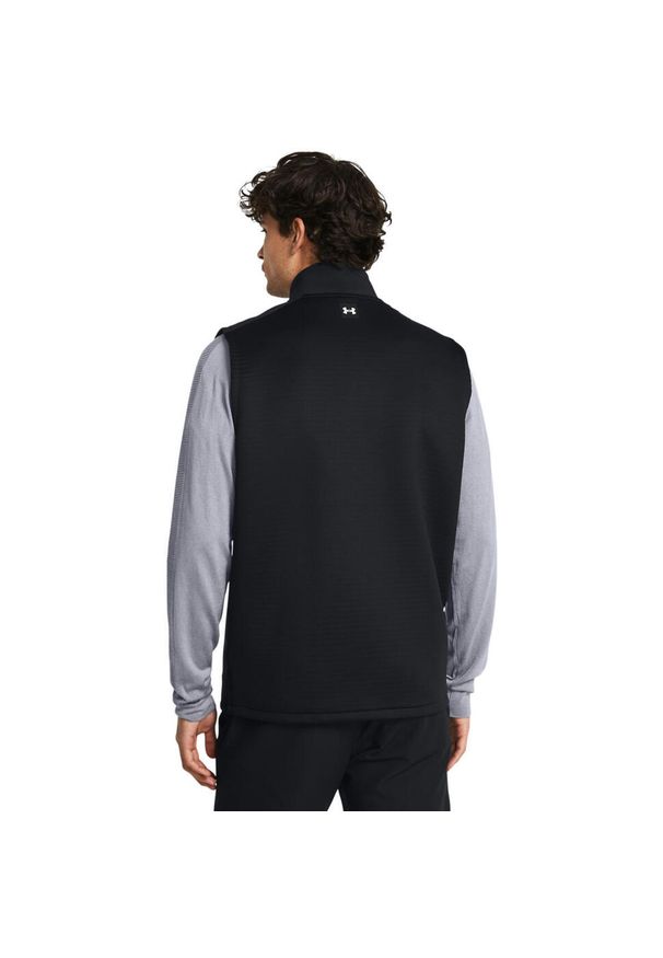 Kamizelka męskie Under Armour Storm Daytona. Kolor: czarny. Materiał: poliester, materiał