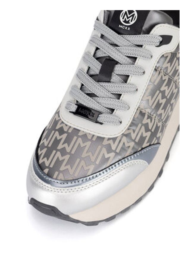 MEXX Sneakersy MI001009343W Srebrny. Kolor: srebrny. Materiał: skóra