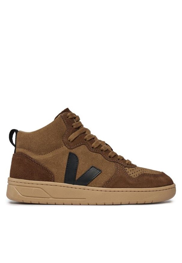 Veja Sneakersy V-15 Suede VQ0303310A Brązowy. Kolor: brązowy. Materiał: zamsz, skóra