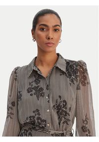 Morgan Sukienka koszulowa 261-ROUTY.F Czarny Regular Fit. Kolor: czarny. Materiał: syntetyk. Typ sukienki: koszulowe #2