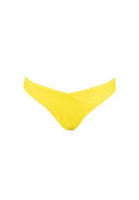 CAHA CAPO DUBAI - Żółty dół od bikini Danni. Kolor: żółty. Materiał: materiał #2