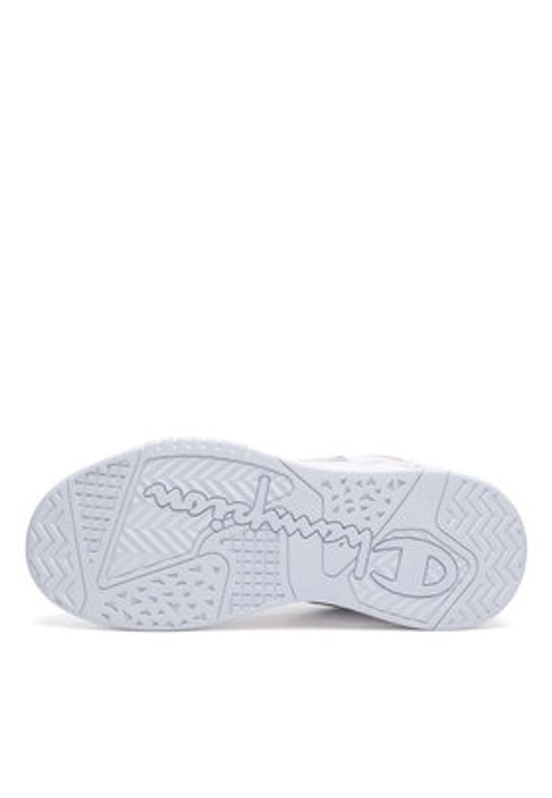Champion Sneakersy 3 POINT LOW TECH S11699-WW014 Biały. Kolor: biały. Materiał: skóra