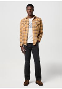 Wrangler - MESKA KOSZULA WRANGLER WESTERN SHIRT BROWN BLUE 112372456 #2