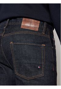 TOMMY HILFIGER - Tommy Hilfiger Jeansy Denton MW0MW15578 Granatowy Straight Leg. Kolor: niebieski