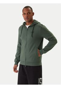 EA7 Emporio Armani Bluza 8NPM33 PJVRZ Zielony Regular Fit. Kolor: zielony. Materiał: bawełna #1