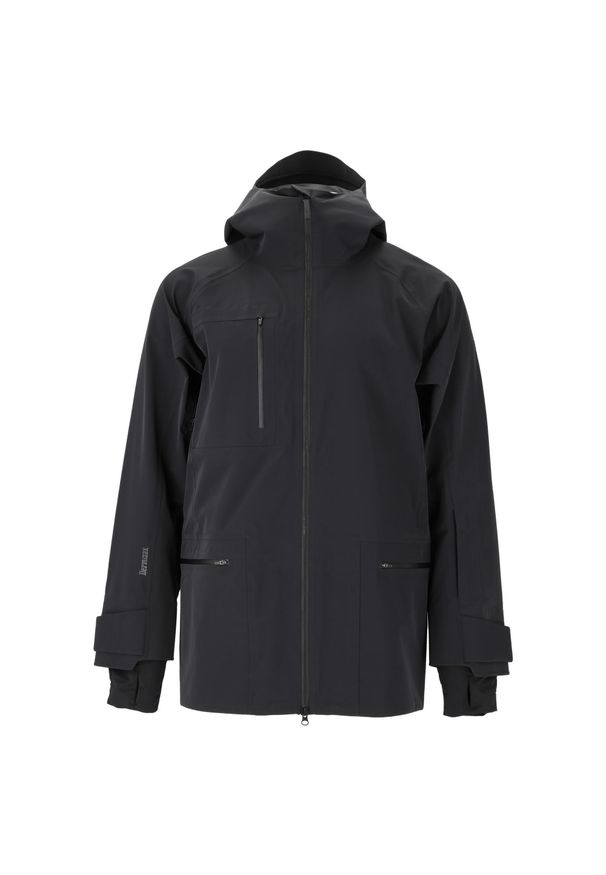 Kurtka narciarska SOS Lipno. Kolor: czarny. Sezon: zima. Sport: narciarstwo