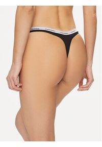 Calvin Klein Underwear Komplet 3 par stringów 000QD5209E Kolorowy. Materiał: bawełna. Wzór: kolorowy #6