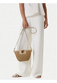 Pinko - PINKO Torebka Love Summer Bucket PE 25 PLTT 103325 A1RL Beżowy. Kolor: beżowy #4