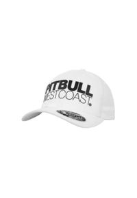 WEST COAST EAGLES - Czapka męska Pitbull Snapback Classic SEASCAPE. Kolor: biały