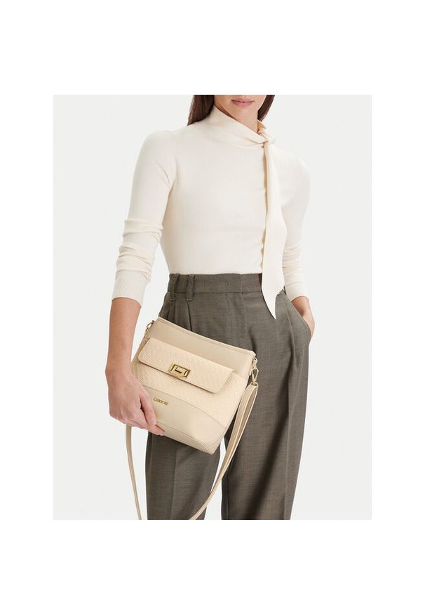 Torebka Lasocki. Kolor: beżowy