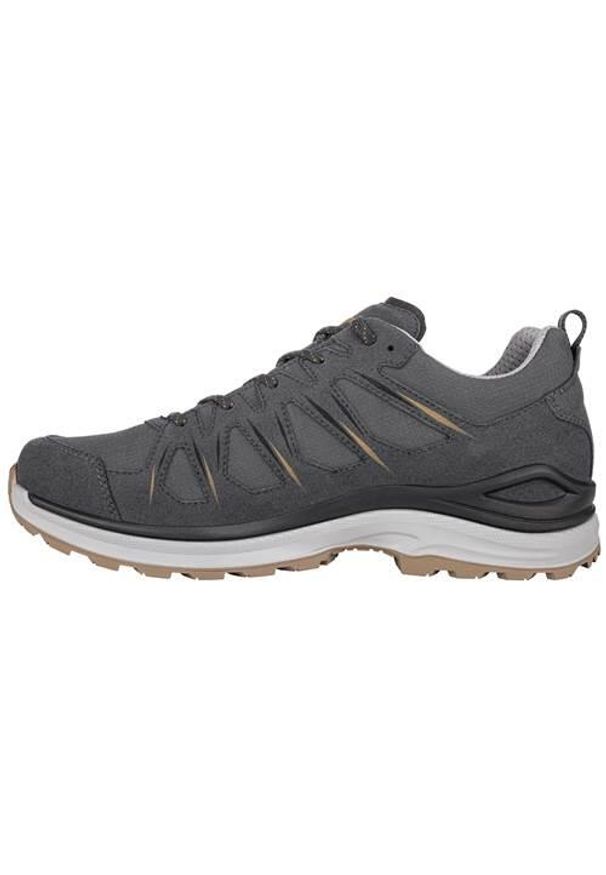 Buty trekkingowe męskie Lowa Innox Evo Ii Gtx. Zapięcie: sznurówki. Kolor: szary. Materiał: materiał, syntetyk, tkanina. Szerokość cholewki: normalna