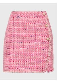 Liu Jo Spódnica trapezowa WA3213 T3477 Różowy Regular Fit. Kolor: różowy. Materiał: bawełna #3