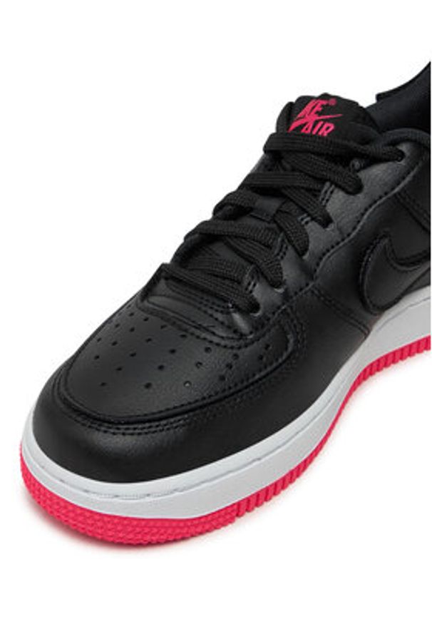 Nike Sneakersy Af1/1 (GS) DB4545 005 Czarny. Kolor: czarny. Materiał: skóra