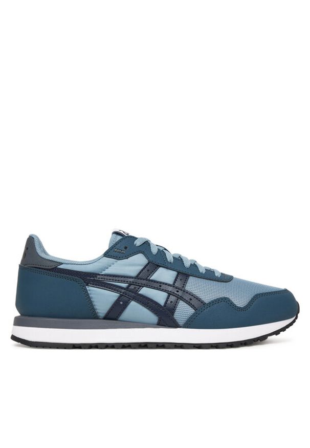 Asics Sneakersy Tiger Runner Ii 1203A612 Niebieski. Kolor: niebieski. Materiał: materiał. Model: Asics Tiger