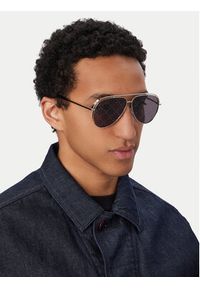 OFF-WHITE - Off-White Okulary przeciwsłoneczne OERI14K Srebrny. Kolor: srebrny #6