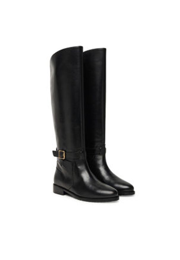 Bronx Oficerki Luc-YY 14403-A Czarny. Kolor: czarny. Materiał: skóra